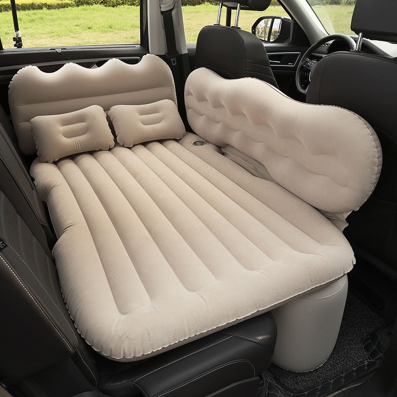 Car Inflatable Bed Suv Back Row Camping Air Bed