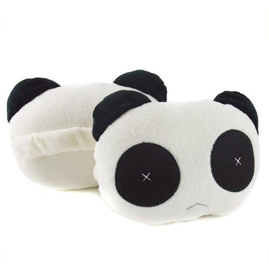 Auto Waist Headrest Seat Cute Panda Plush Neck Rest