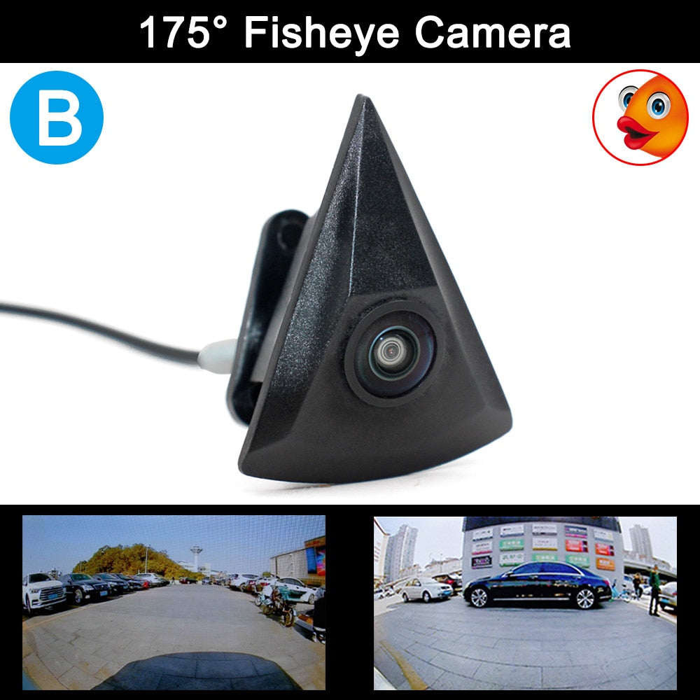 Fisheye Car Emblem Badge HD Front View Camera