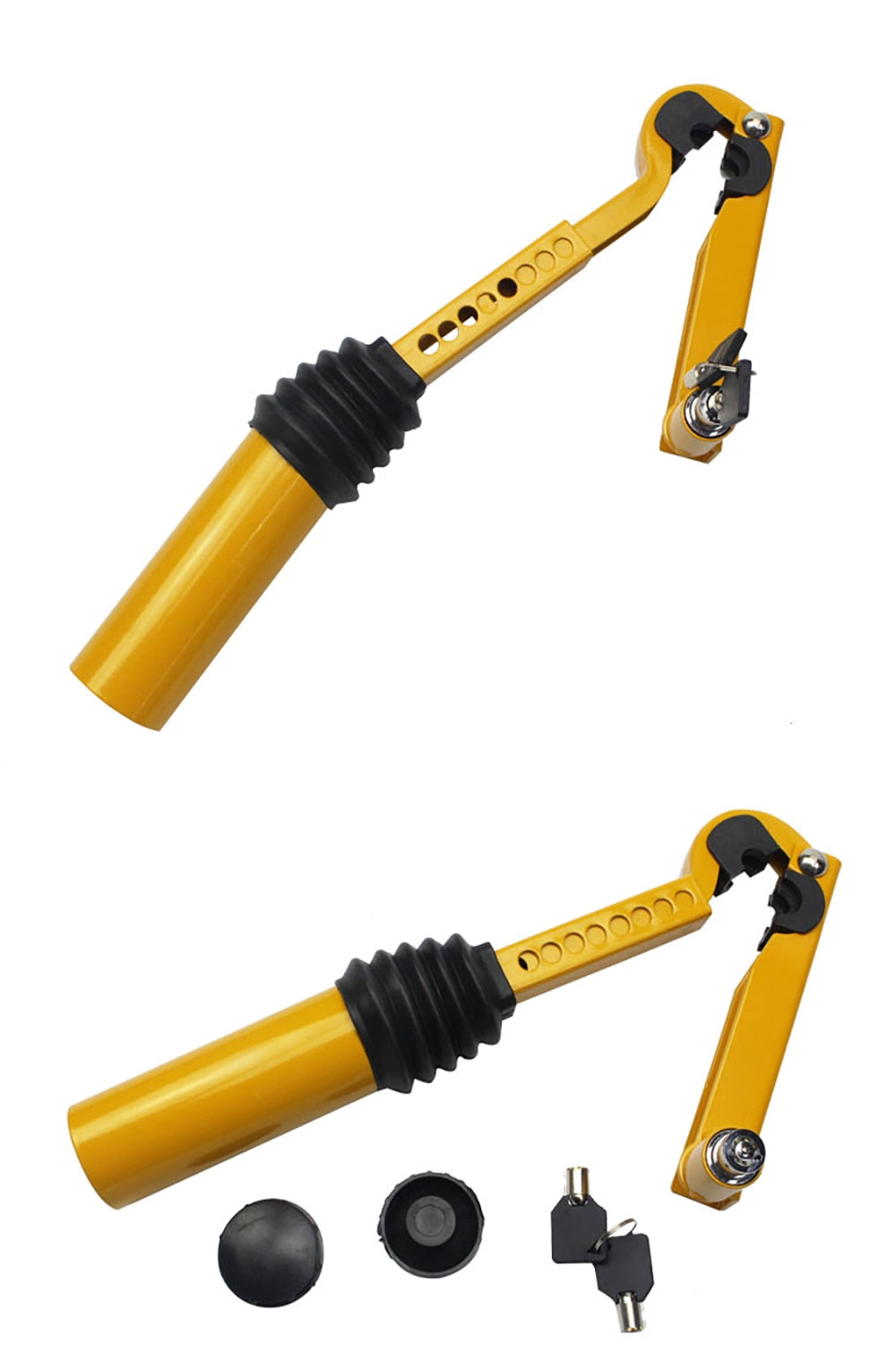 Car Handbrake Shift Lock Padlock Stainless Steel Security