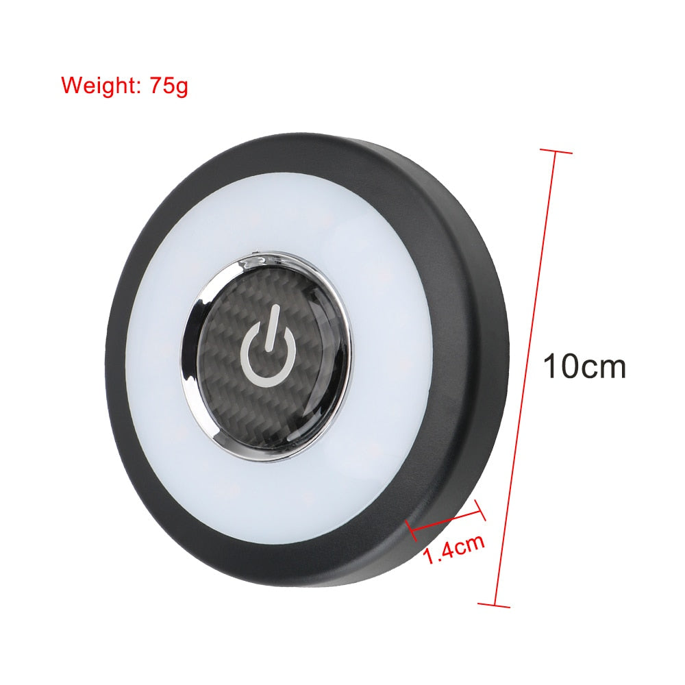 Car Reading Light Roof Ceiling Magnet Lamp USB Charging Fit For All Cars