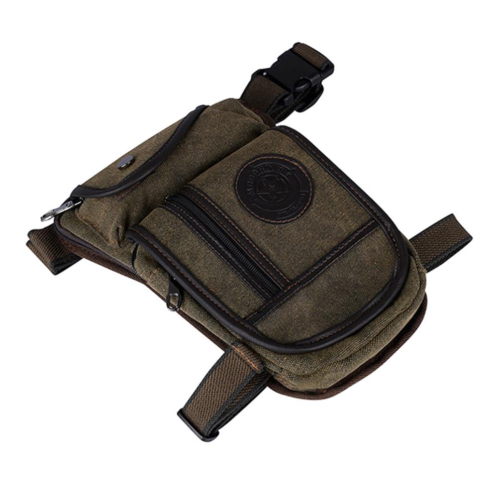 Motorcycle Leg Canvas Funny Waterproof Drop Belt Pouch Waist Bag