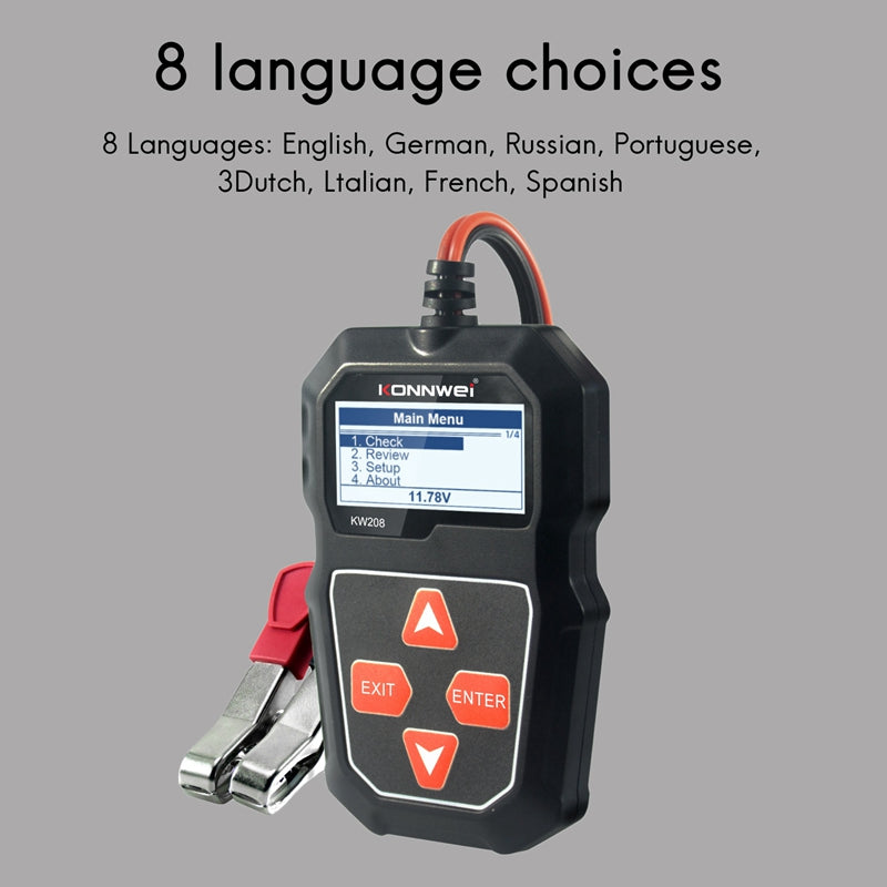 Car Digital 12V Automotive Battery Capacity Test Tool