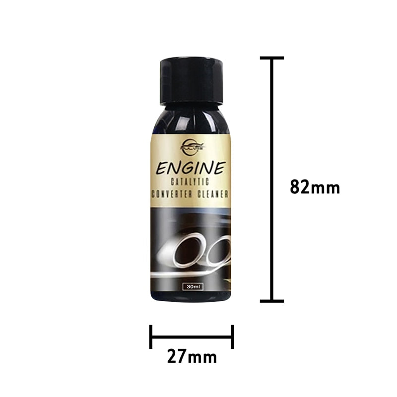 Car Engine Catalytic Converter Cleaner Engine Cleaning Removal Anti-Wear 30ML