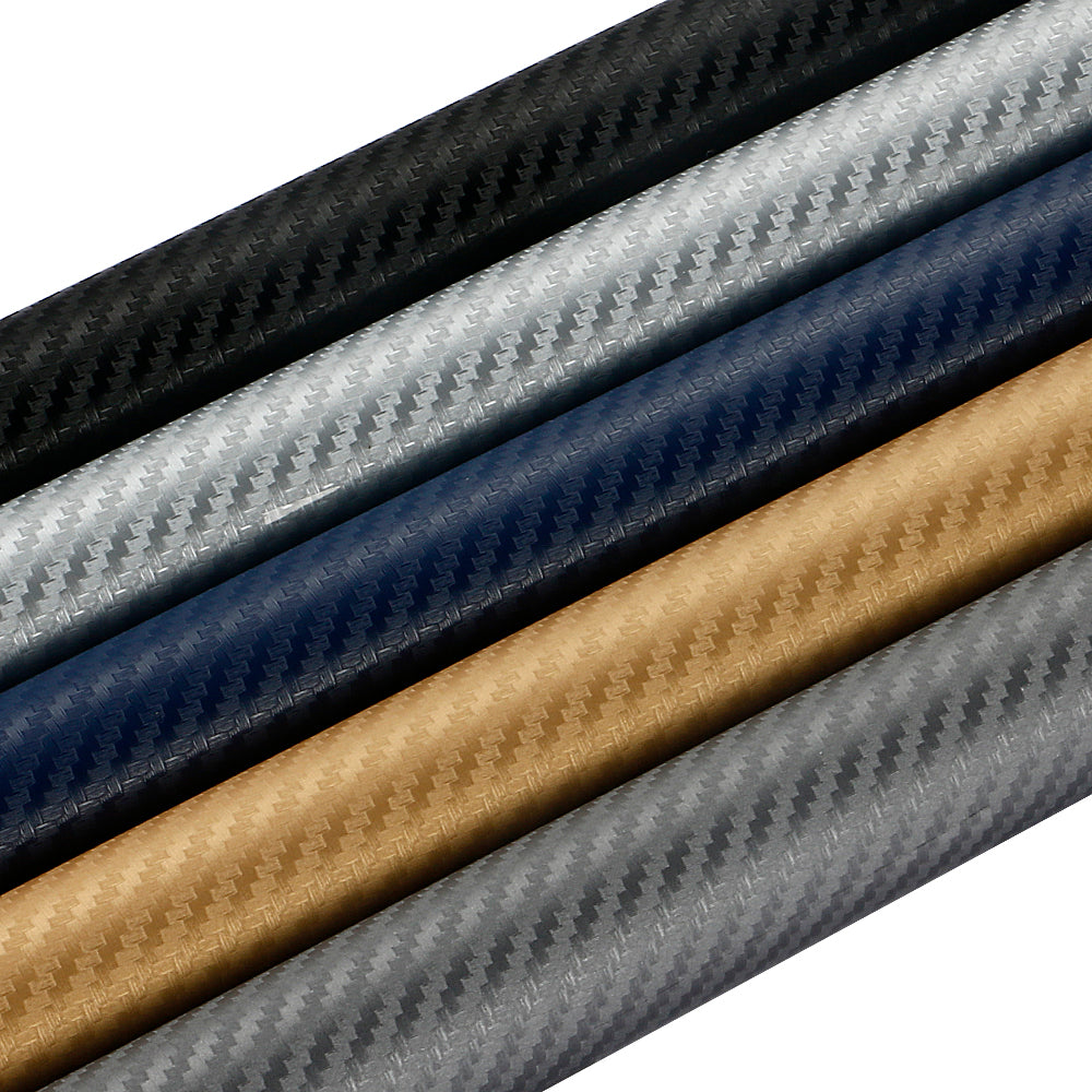 Car Stickers 3D Carbon Fiber Vinyl Film Waterproof DIY Styling Wrap 200cm*30cm