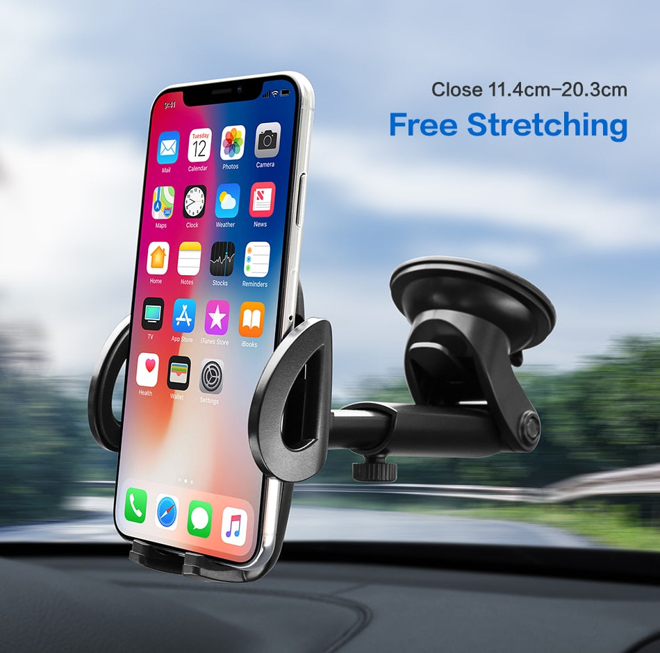 Car Phone Holder 360 Rotate Dashboard Windshield Car Mount Holder