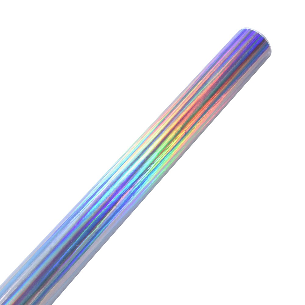 Car Chrome Black Stickers Body Wrap Rainbow Decals