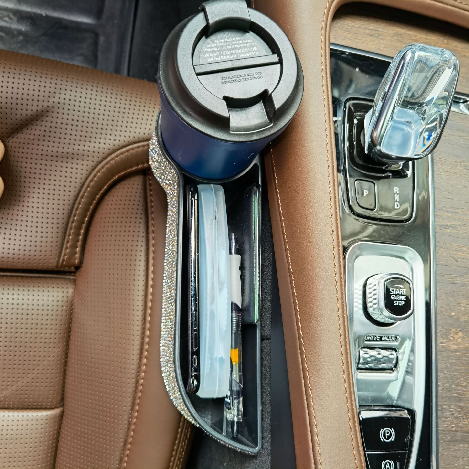 Car Organizer Auto Crevice Hole Phone Bottle Cup Holder Gap Storage