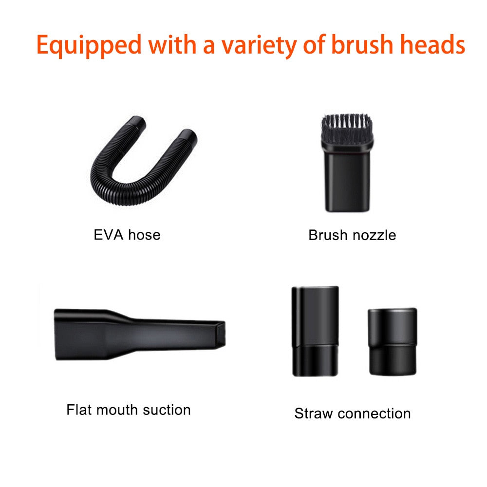 Car Vacuum Cleaner Handheld Portable Wet and Dry Dual User