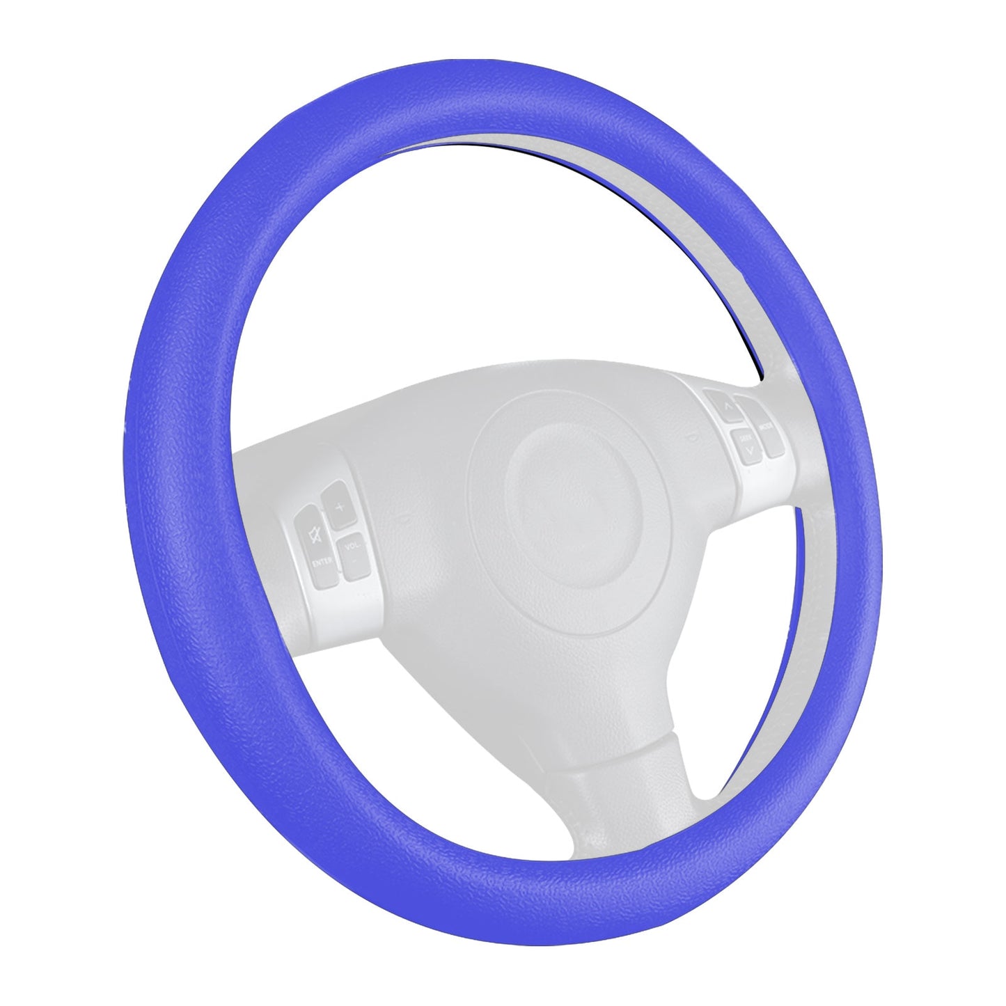 Car Women Soft Rainbow Comfy Grip Silicone Steering Wheel Cover