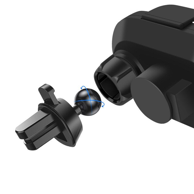 Car Mobile Phone Fast Charger Stand Infrared Inductive Wireless Frame 10W X8