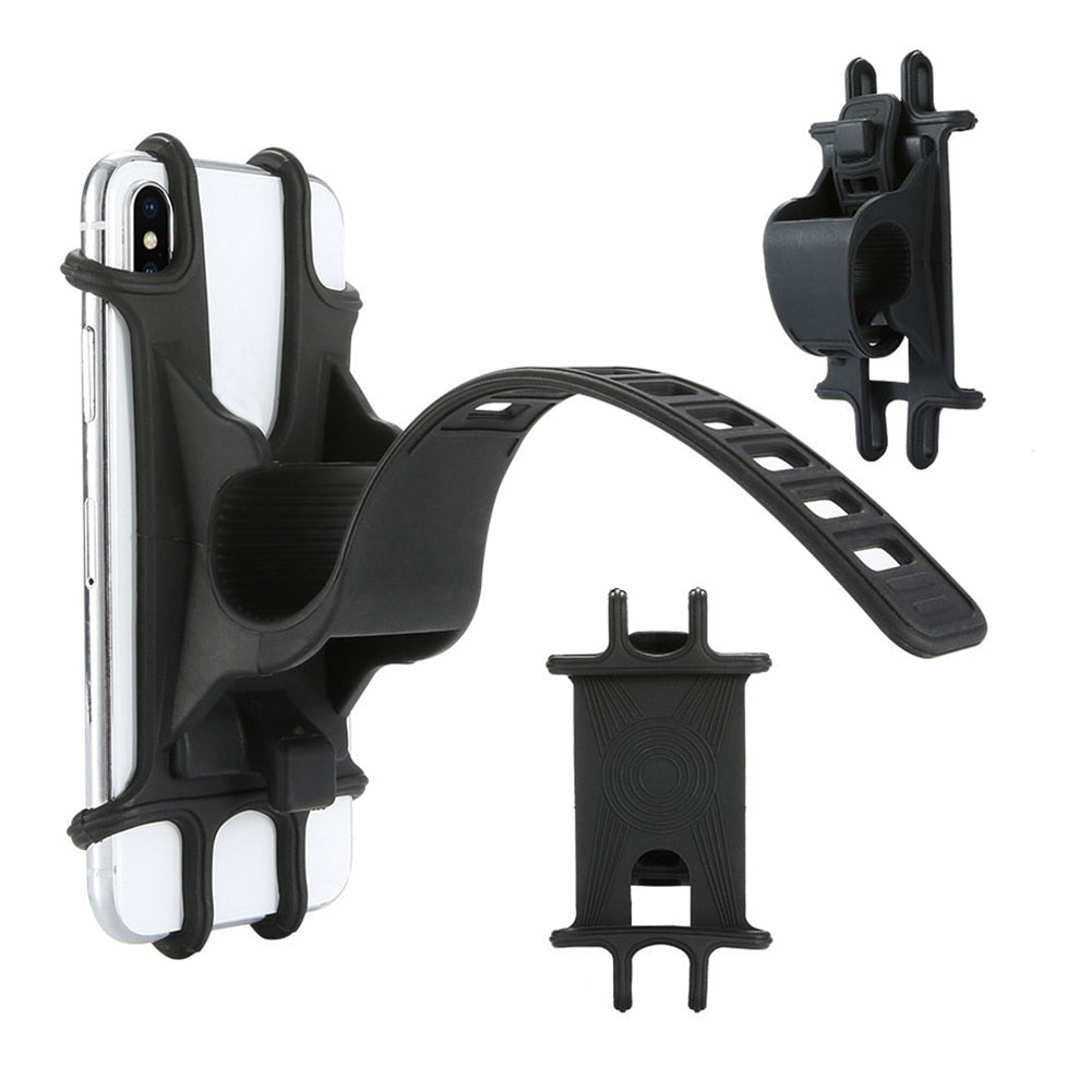 Bicycle Motorcycle Phone Handlebar Clip Stand Mount Bracket Holder