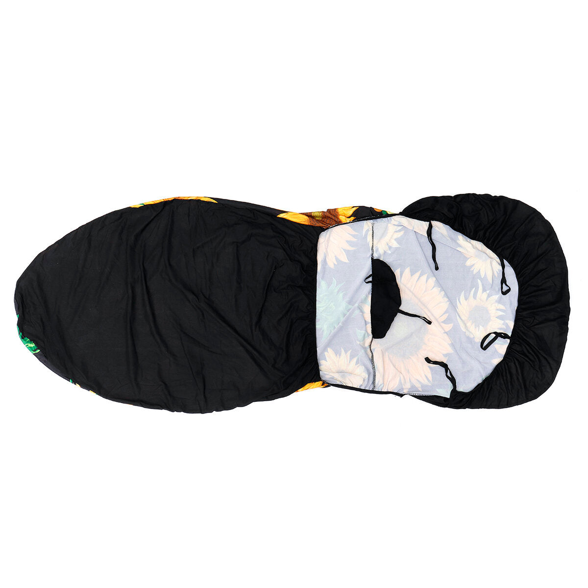 7 PCS Sunflower Universal 3D Front Car Seat Cover Cushion Protector