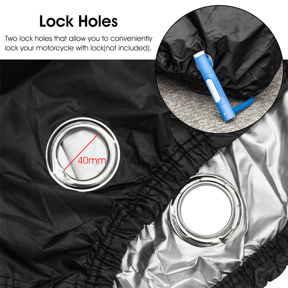 Anti-Rain Snow Dust Motorcycle Cover Elastic Protector
