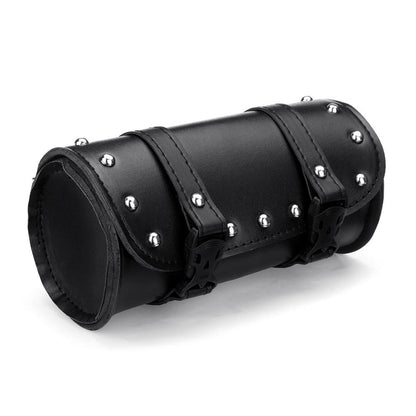 Motorcycle Harley Leather Front Fork Tool Saddlebags Pouch Luggage Organizer