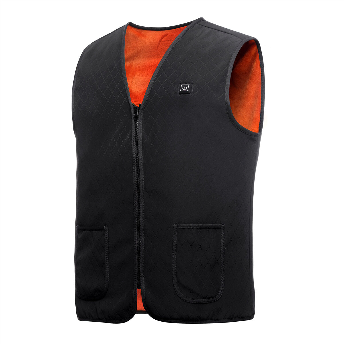 5-Heating Pad Heated USB Warm Up Electric Winter Vest Jacket