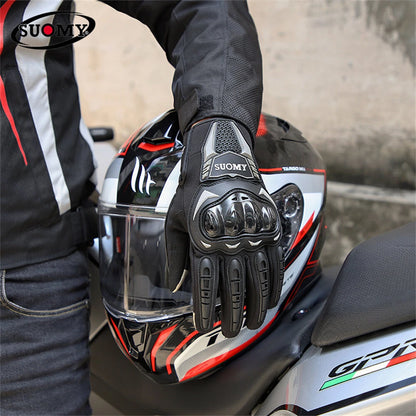 Motorcycle Skiing Winter Riding Warm Shockproof Slip-Resistant Gloves