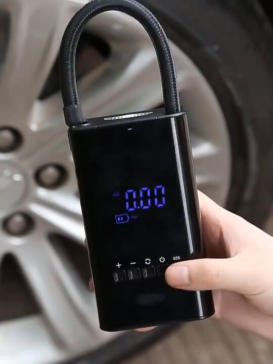 Car Wireless Digital Portable Tire Inflator Handheld Air Compressor Tools 4000mAh