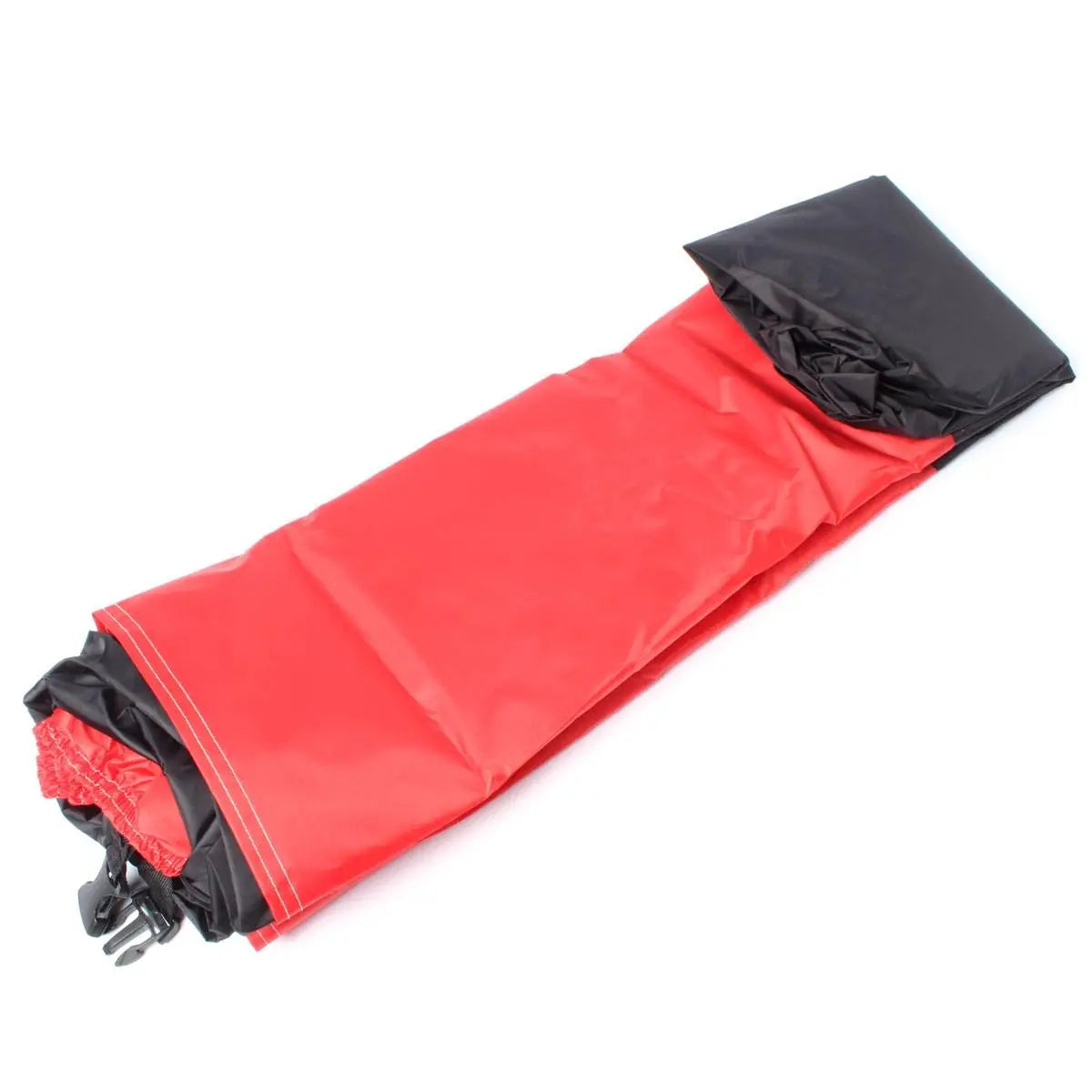 Motorcycle Rain UV Dust Cover Dust Bike Protector XL Red Black
