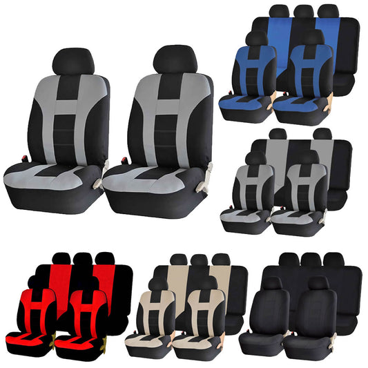 Car Seat Cushion Front and Rear Seat Covers 2 Pcs/5 Pcs Set