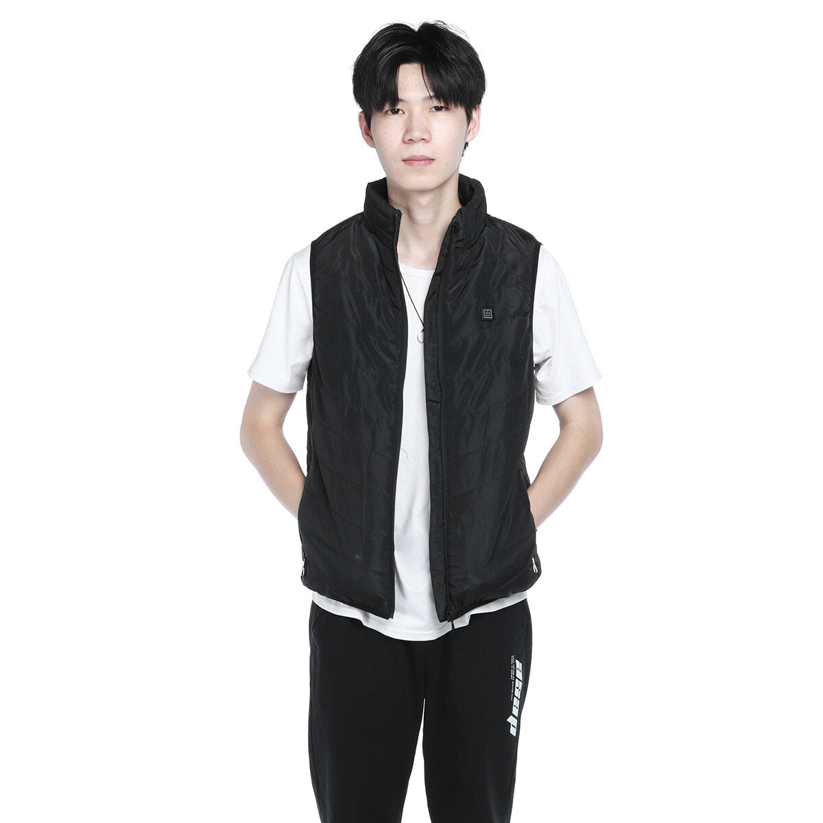 Electric Heated Vest USB Charging Smart Insulation Coats 9 Heating Area