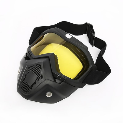 Motorcycle Camping CS Stay Protected Goggle Mask Tactical Full Face Shield
