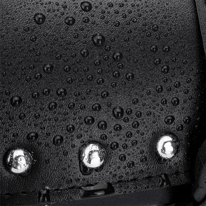 Motorcycle Harley Leather Front Fork Tool Saddlebags Pouch Luggage Organizer