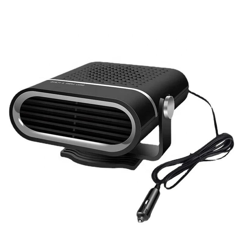 Car Portable Heater 2 in 1 Heating Cooling Electric Fan 360° Adjustable Defroster