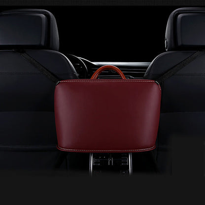 Car Leather Seat Storage Organizer Receive Bag 41*27cm