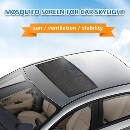 Magnetic Black Car Sun Shade SUV Net Mosquito-proof Awnings Camping 100*65cm Protector