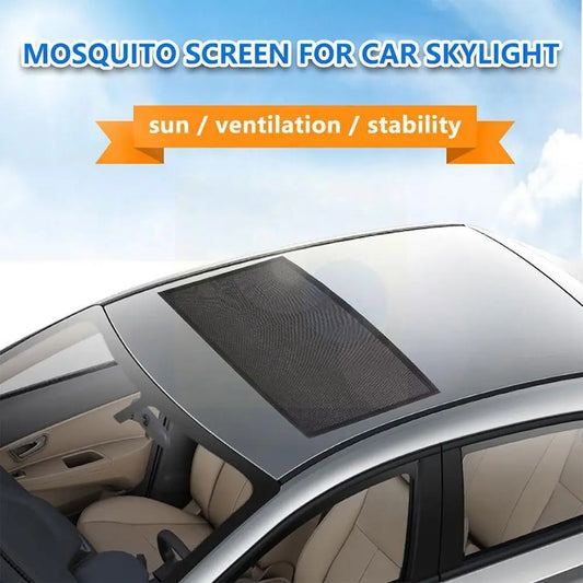 Magnetic Black Car Sun Shade SUV Net Mosquito-proof Awnings Camping 100*65cm Protector