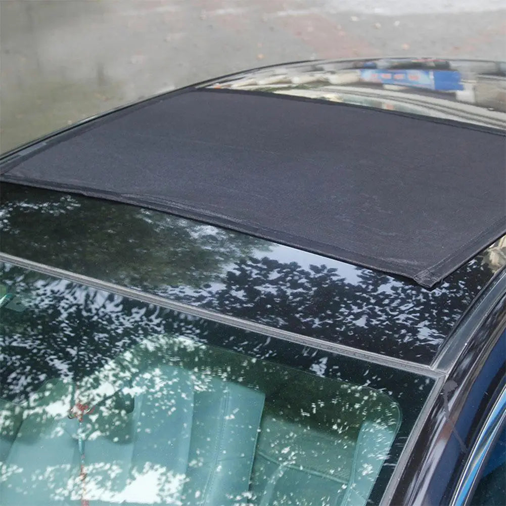 Magnetic Black Car Sun Shade SUV Net Mosquito-proof Awnings Camping 100*65cm Protector
