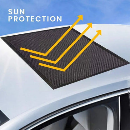 Magnetic Black Car Sun Shade SUV Net Mosquito-proof Awnings Camping 100*65cm Protector