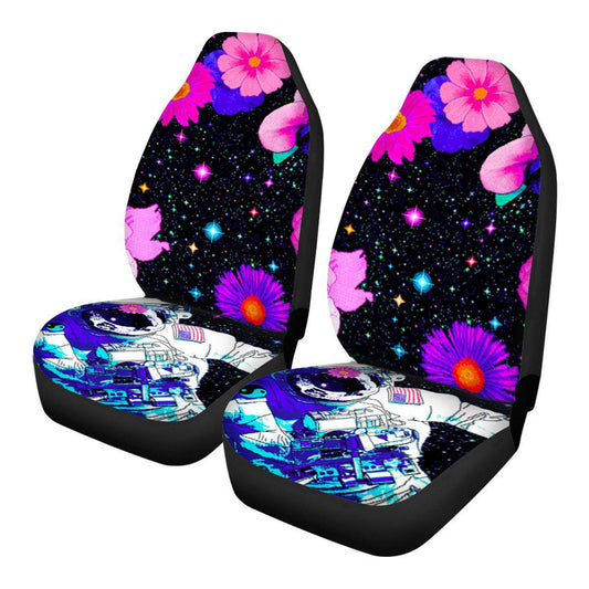 Car Astronaut Panda Colorful Cushion Polyester Seat Cushion 2 Pcs