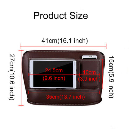 Car Leather Seat Storage Organizer Receive Bag 41*27cm