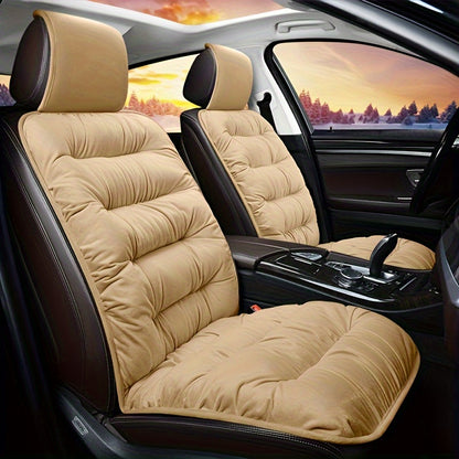 Car Seat Cushion Luxury Winter Ultra-Soft Plush Extra Thick Seat Cover