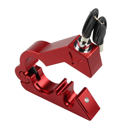 Motorcycle Handlebar Helmet Lock Aluminum Alloy Anti Theft Lock Safety Lock for Street Motor Scooters