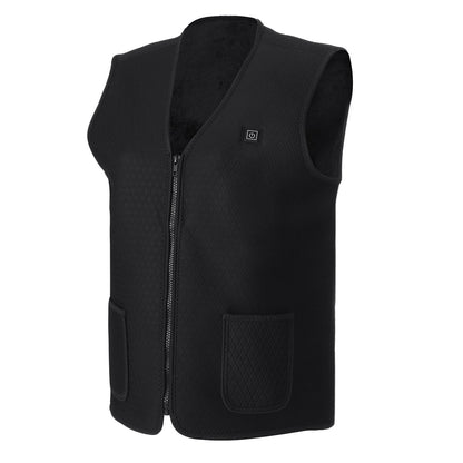 Electric Vest Heated Cloth Jacket USB Thermal Warm Heated Winter Body Warmer Jacket