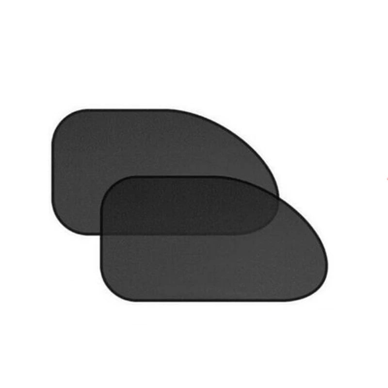 2Pcs Car Window Cover Sunshade Curtain UV Protection Shield Mosquito Dust Protection