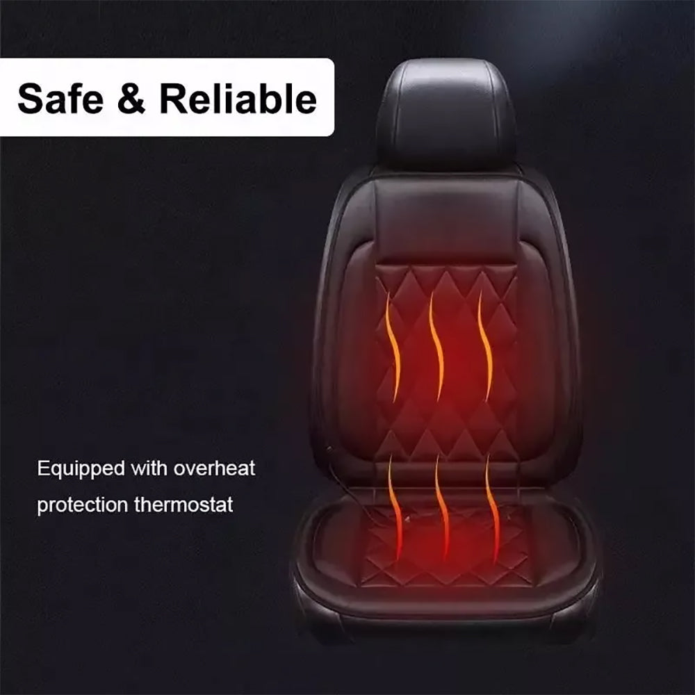 12V Car Seat Heater Cushion Electric Heated Winter Heated Constant Temperature Seat Cushion