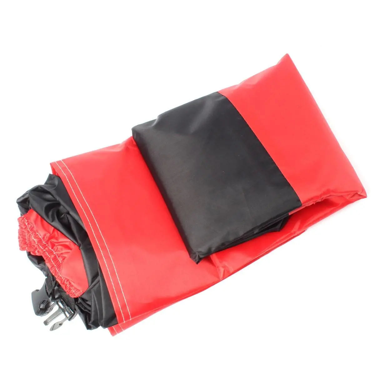 Motorcycle Rain UV Dust Cover Dust Bike Protector XL Red Black