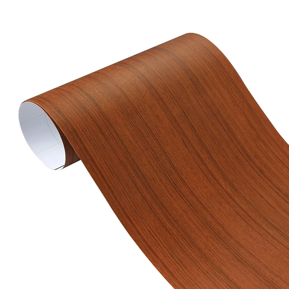 Internal Sticker Car PVC Self-adhesive Wood Grain Textured Wrap Film Internal Stickers ...