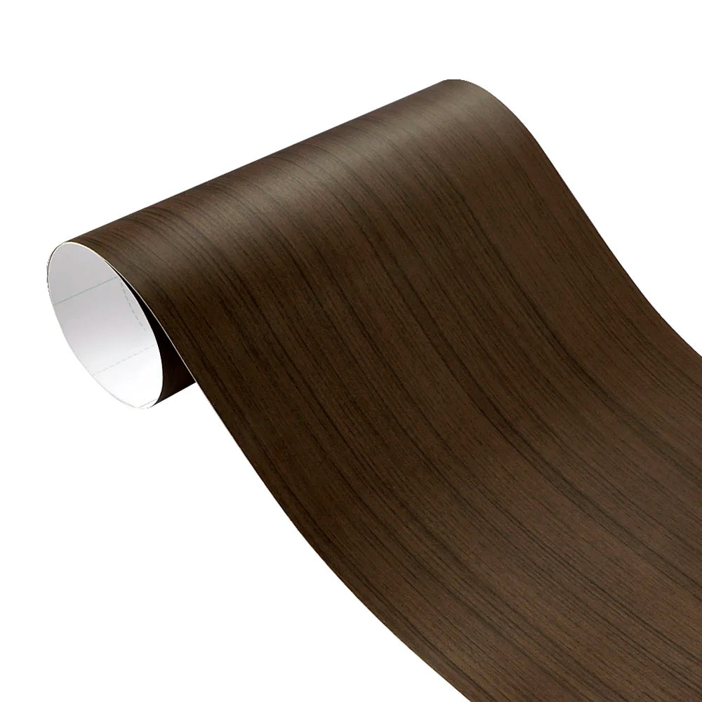 Car PVC Self-adhesive Wood Grain Textured Wrap Film Internal Stickers