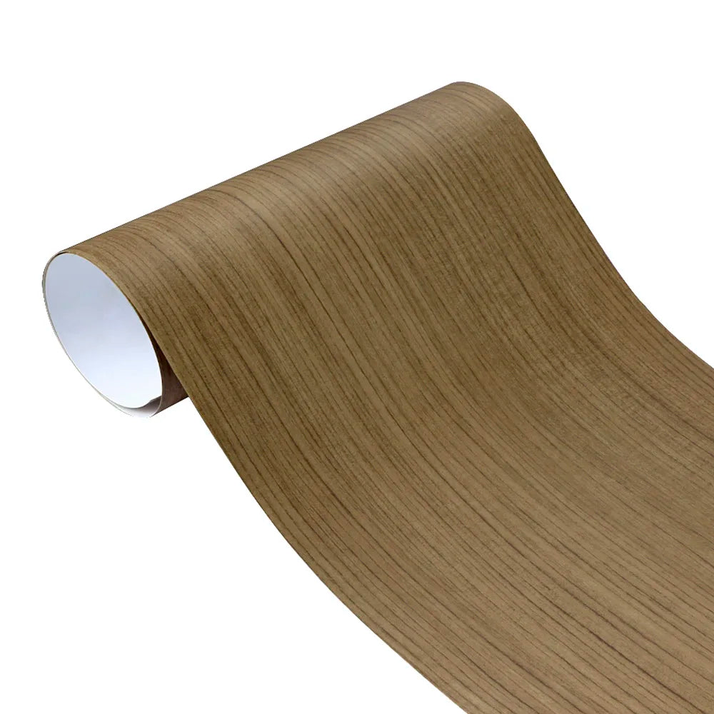 Car PVC Self-adhesive Wood Grain Textured Wrap Film Internal Stickers