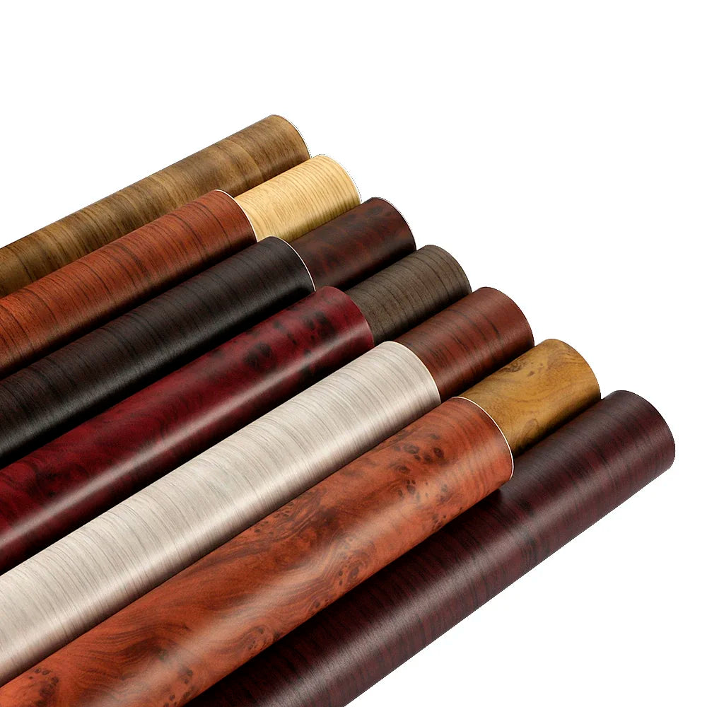 Car Wood Grain PVC Sticker Wood Texture Film Styling Wrapping Interior Decoration