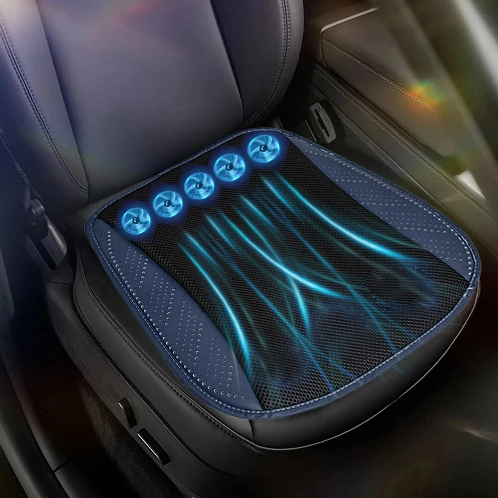 Car Ice Silk Summer Ventilation Cooling Pad Seat Cushion