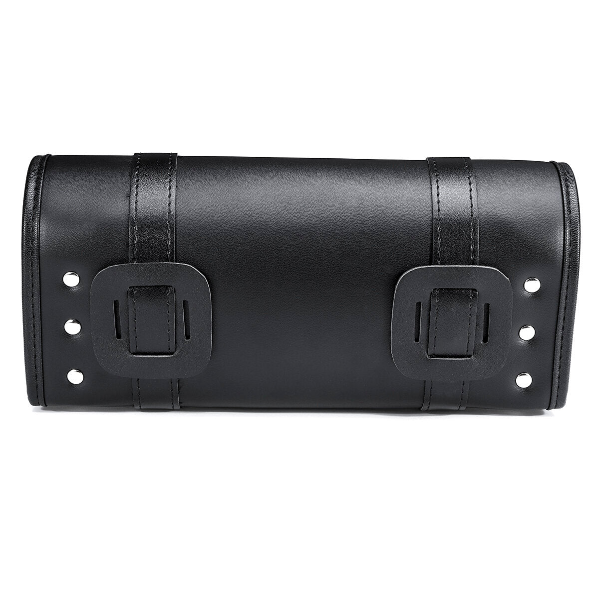 Universal Motorcycle Front PU Leather Fork Saddlebags Pouch Luggage Storage