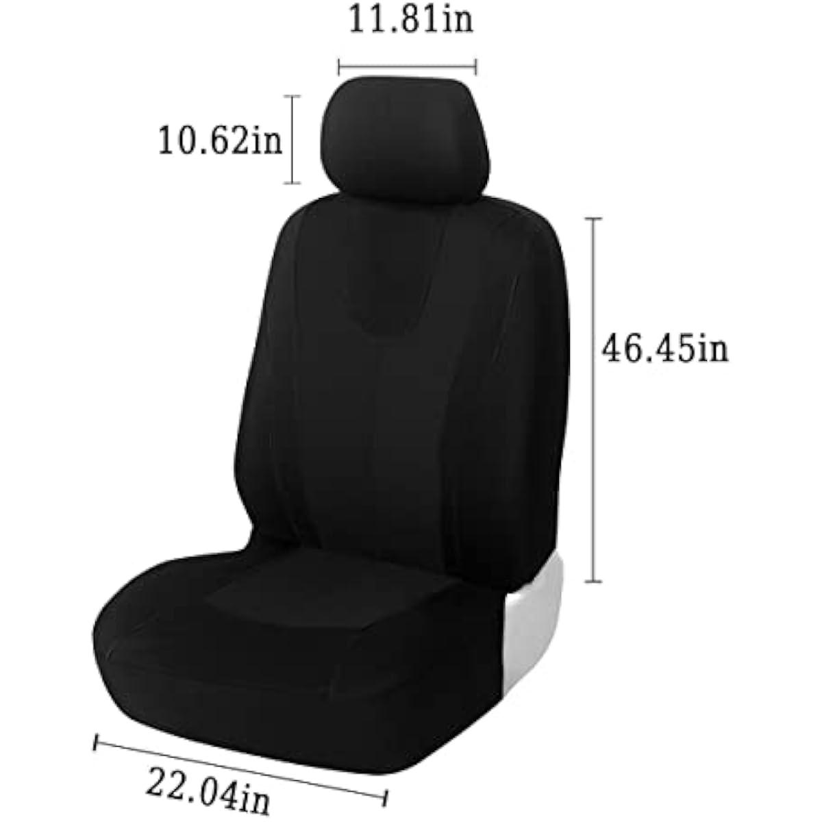 Car Full Set Polyester Automotive Breathable Waterproof Seat Covers