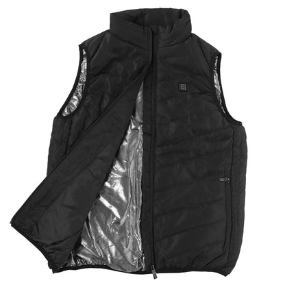 Electric Heated Vest USB Charging Smart Insulation Coats 9 Heating Area