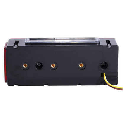 Car LED Rectangle Waterproof Stud Stop Brake Lamps Turn Tail Lights 2Pcs